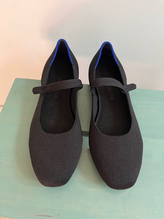 Rothy's Shoes - Rothy’s EUC women’s 8.5 The Square Black Mary Jane Flats